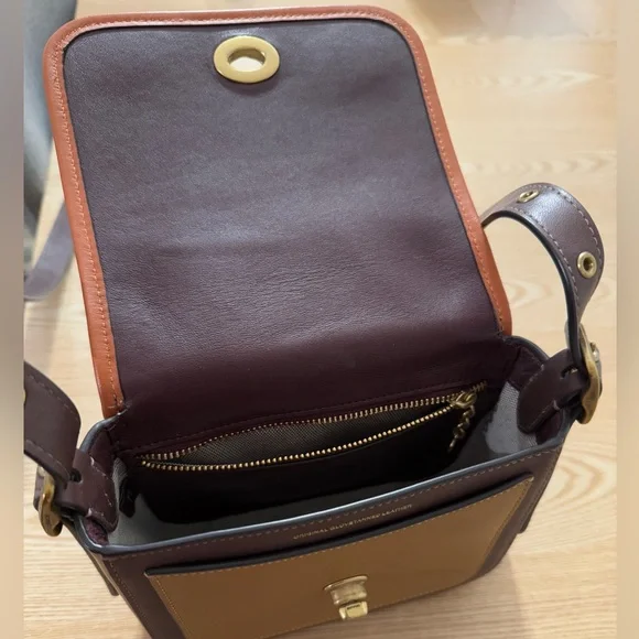 COACH RAMBLER CROSSBODY 16 IN COLORBLOCK - Picture 10 of 11